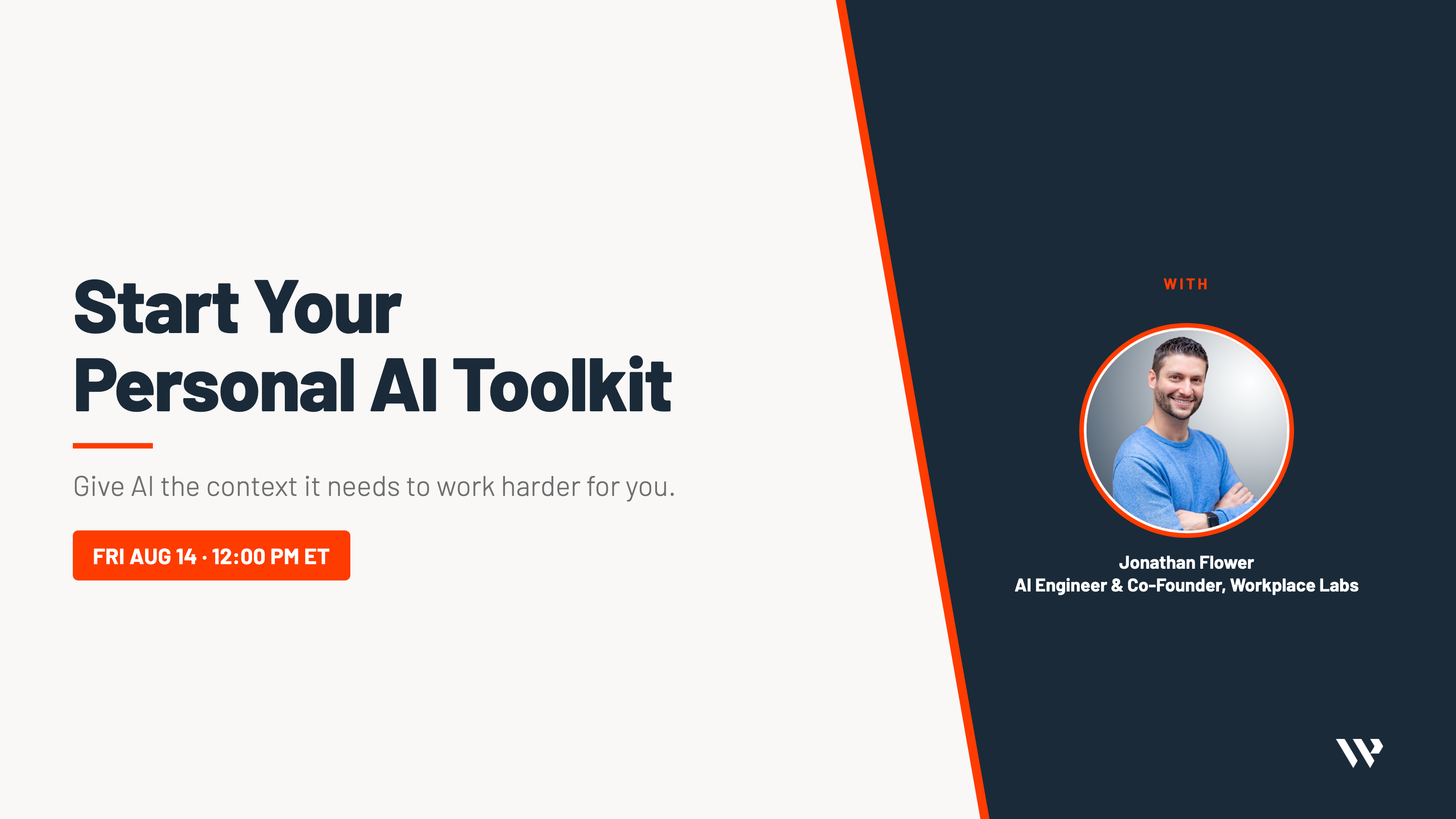 Start Your Personal AI Toolkit workshop cover illustration